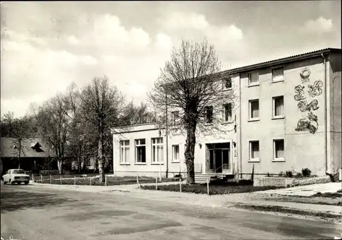 Ak Ostseebad Wustrow, FDGB Erholungsheim Am Strand