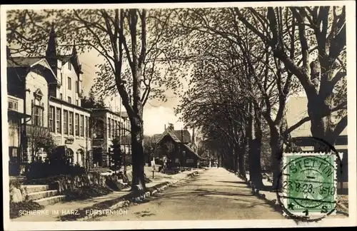 Ak Schierke Wernigerode am Harz, Fürstenhöh