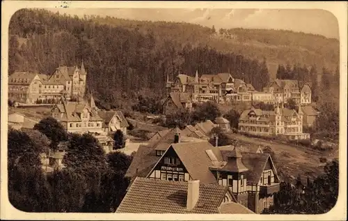 Ak Schierke Wernigerode am Harz, Ortsansicht