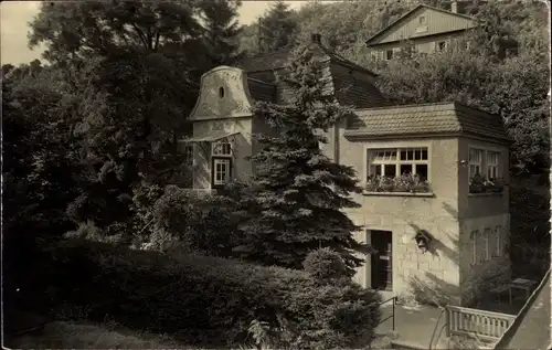 Foto Ak Blankenburg im Harz, Wohnhaus