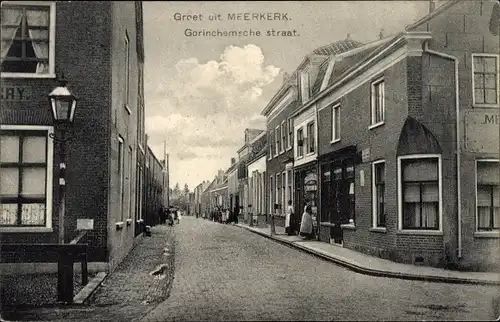 Ak Meerkerk Südholland, Gorinchemsche Straat