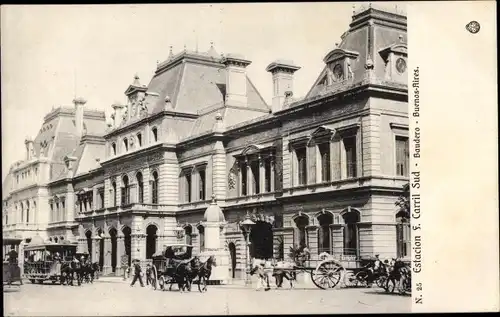 Ak Buenos Aires Argentinien, Estación F. Carril Sud, Baudero
