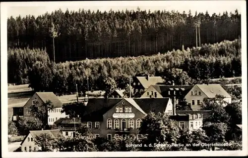 Ak Sohland an der Spree Lausitz, Gasthof zur Oberschmiede