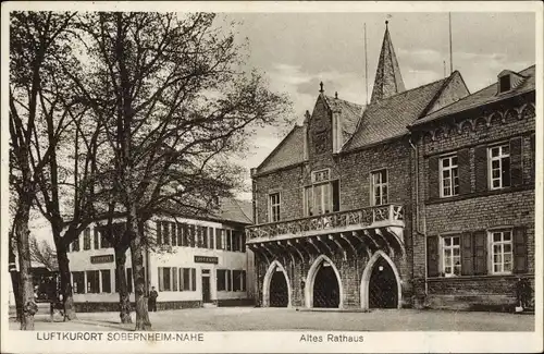 Ak Bad Sobernheim an der Nahe, Altes Rathaus