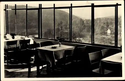 Ak Braunfels an der Lahn, Hotel Deutsches Haus, Restaurant