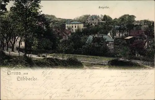 Ak Lübbecke in Westfalen, Bergertor