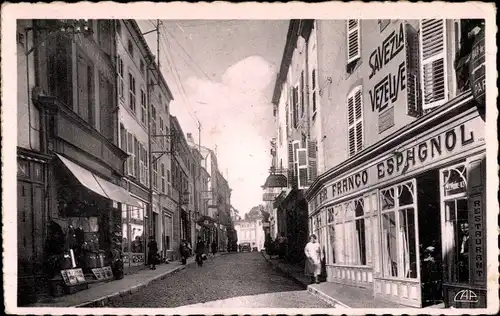 Ak Toul Meurthe et Moselle, Rue Gambetta