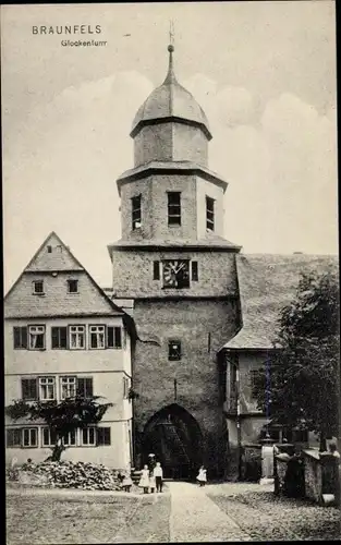 Ak Braunfels an der Lahn, Glockenturm