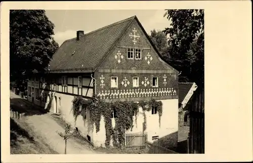 Ak Rathewalde Hohnstein Sächsische Schweiz, Büttners Gasthaus, Franz