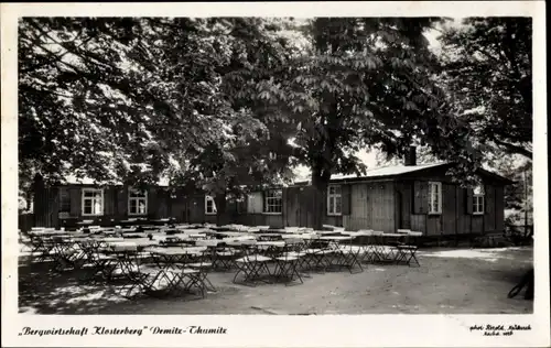 Ak Demitz Thumitz in Sachsen, Bergwirtschaft Klosterberg