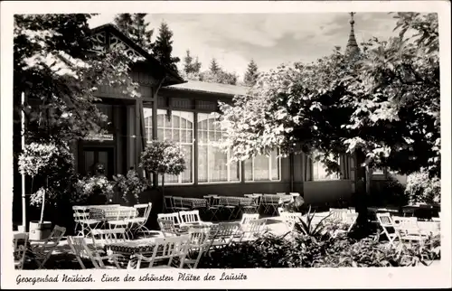 Ak Neukirch in der Lausitz, Georgenbad