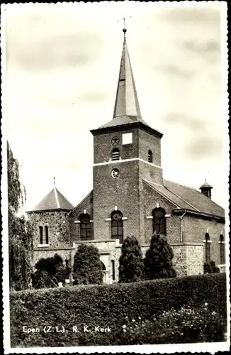 Ak Epen Limburg Niederlande, R. K. Kerk