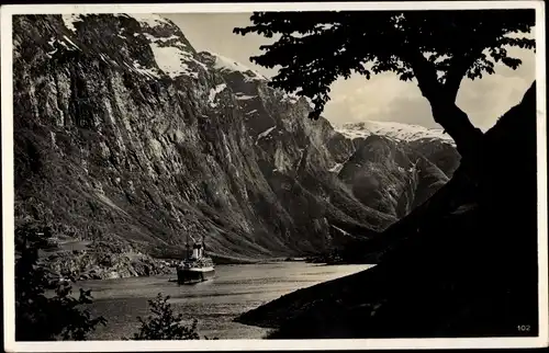 Ak Gudvangen Norwegen, Nærøfjord