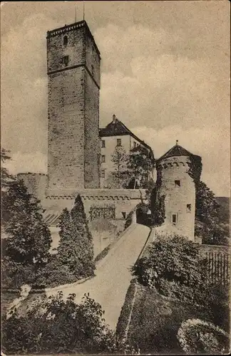 Ak Haßmersheim in Baden Württemberg, Schloss Guttenberg