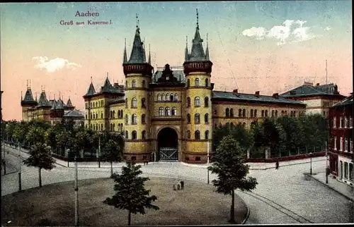 Ak Aachen in Nordrhein Westfalen, Kaserne I.