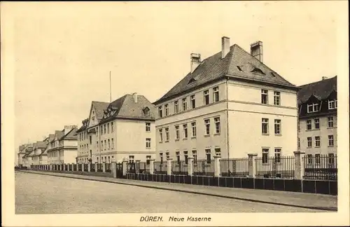 Ak Düren im Rheinland, Neue Kaserne