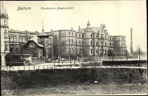 Ak Bochum im Ruhrgebiet, Krankenhaus Bergmannsheil