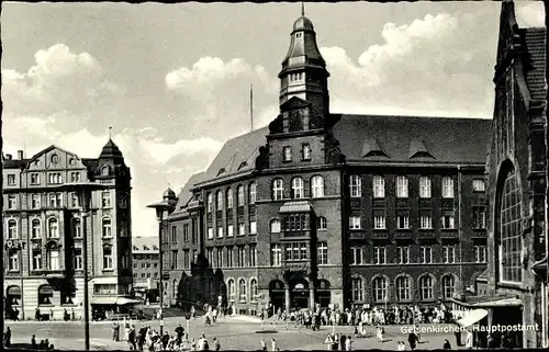 Ak Gelsenkirchen im Ruhrgebiet, Hauptpostamt