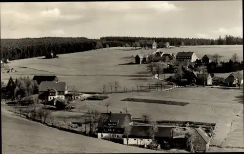 Ak Tellerhäuser Breitenbrunn Erzgebirge, Panorama