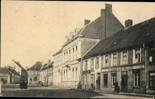 Ak Stempel Deutsche Feldpost 1. WK, 3. MG Kompagnie Inf. Regt.