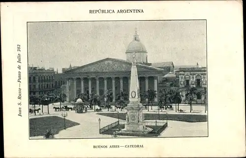 Ak Buenos Aires Argentinien, Catedral