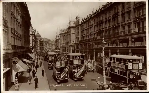 Ak London City England, Regent Street