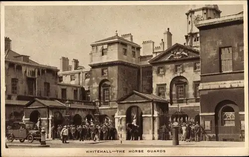 Ak City of Westminster London England, Whitehall, The Horse Guards