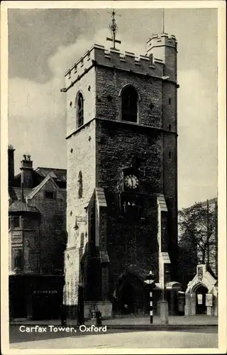 Ak Oxford Oxfordshire England, Carfax Tower