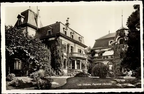 Ak Payerne Kt. Waadt Schweiz, Les Chenes