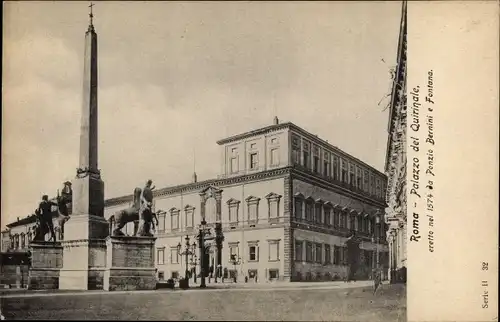 Ak Roma Rom Lazio, Palazzo del Quirinale