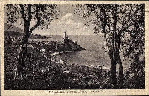 Ak Malcesine Lago di Garda Veneto, Il Castello
