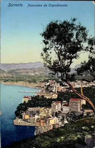 Ak Sorrento Campania, Panorama da Capodimonte