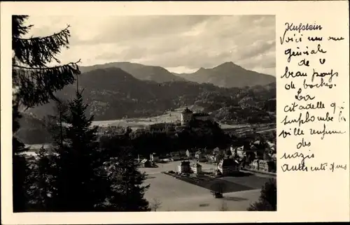 Ak Kufstein in Tirol, Teilansicht