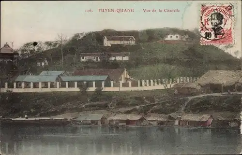 Ak Tuyên Quang Tonkin Vietnam, Vue de la Citadelle