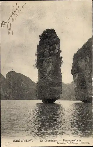 Ak Tonkin Vietnam, Le Chandelier Baie D'Along, Passe profonde