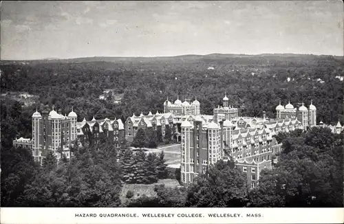 Ak Wellesley Massachusetts USA, Wellesley College, Hazard Quadrangle