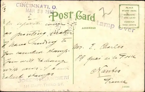 Ak Cincinnati Ohio USA, Ludlow Avenue Viaduct