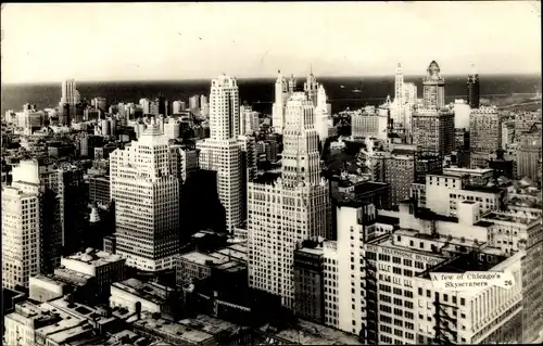 Ak Chicago Illinois USA, Skyscrapers