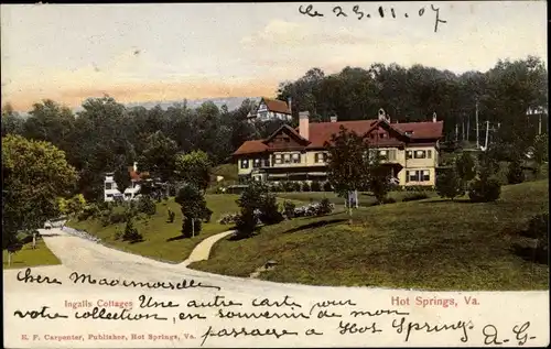 Ak Hot Springs Virginia USA, Ingalls Cottages