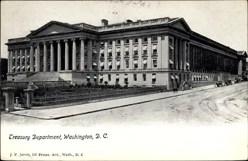 Ak Washington DC USA, Treasury Department