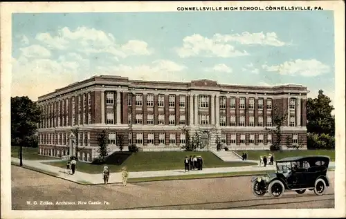 Ak Connellsville Pennsylvania USA, Connellsville High School