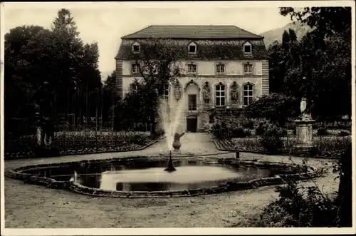 Ak Echternach Luxemburg, Jardin de l'ancienne ablay