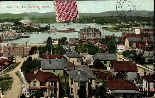 Ak Victoria British Columbia Kanada, looking West