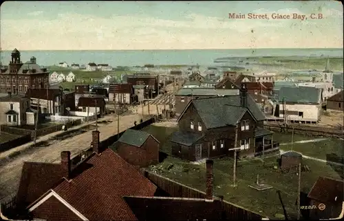 Ak Glace Bay Cape Breton Nova Scotia Kanada, Main Street