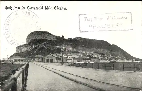 Ak Gibraltar, Rock from the Commercial Mole