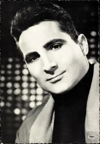 Ak Schlagersänger und Schauspieler Freddy Quinn, Portrait