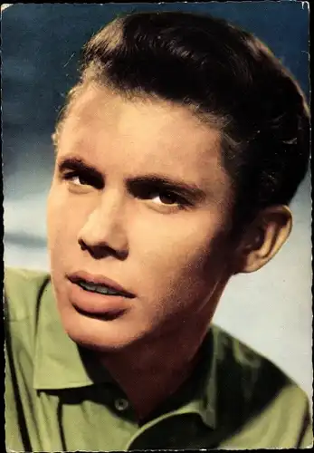 Ak Schauspieler und Sänger Peter Kraus, Portrait, Wenn die Conny mit dem Peter