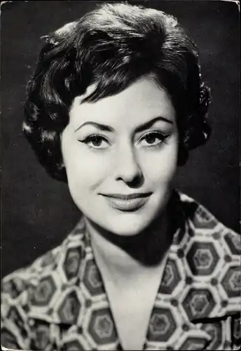 Ak Schauspielerin und Sängerin Caterina Valente, Portrait