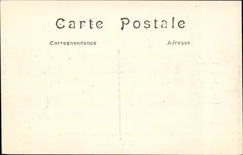 Ak Belgien, House of a spion destructed