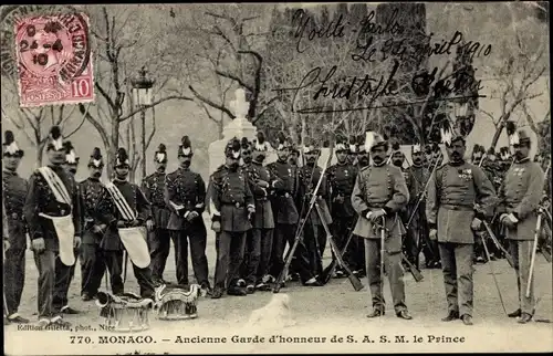 Ak Monaco, Garde d´honneur de S.A.S.M. le Prince, Ehrengarde